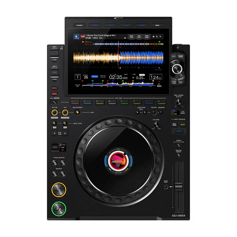 AlphaTheta CDJ-3000X reproductor profesional flagship 10.1 pulgadas NFC Wi-Fi 2025